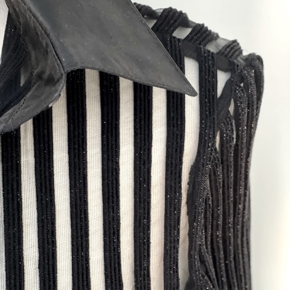 Button Down Sparkly Sweater - Picture 6 of 7